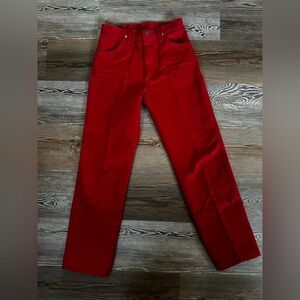 Vintage Red Wrangler Jeans